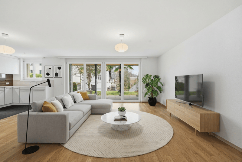 Your new home - Modern garden apartment in a quiet location (9)