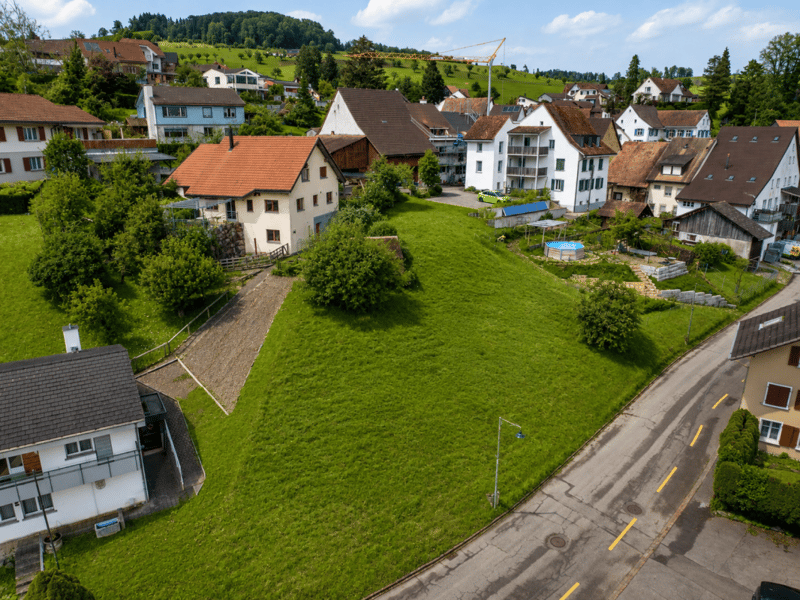 Land with building permit for 2 single-family homes (2)