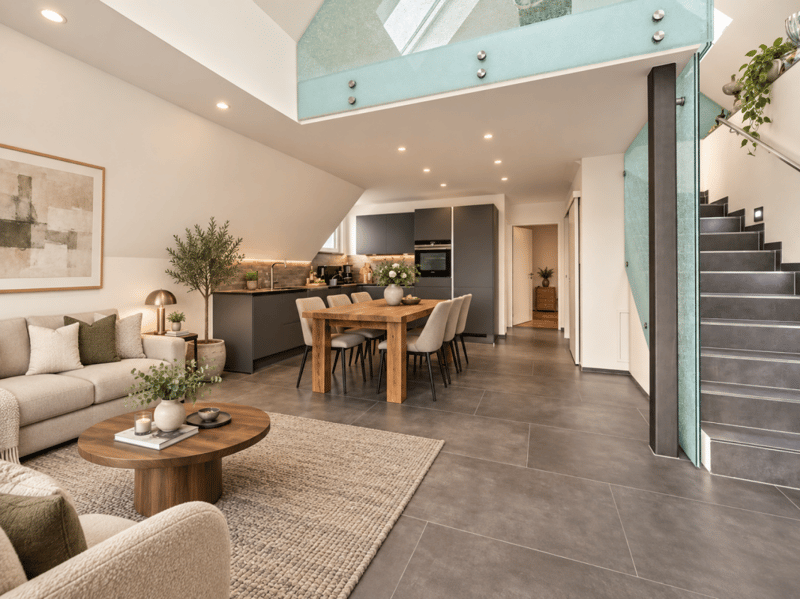 Exklusive Neubau Maisonettewohnung mit Galerie (1)