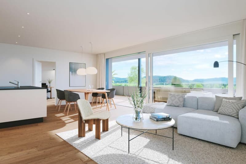 Projet de construction "Sonnenwiese" - Appartement 4,5 pièces au 1er étage (Appartement n° 5) (1)