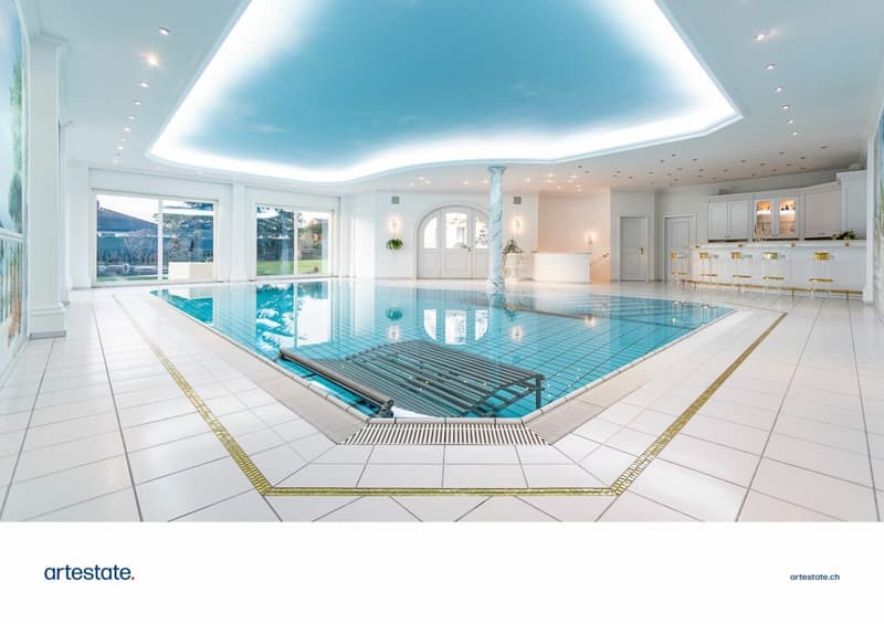 Villa with Indoor Pool and Swimming Pond (6)