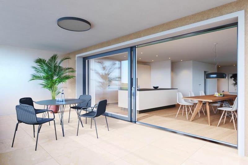 Projet de construction neuve "Sonnenwiese" - Appartement maisonnette 4,5 pièces au rez-de-chaussée & 1er étage (Appartement n° 1) (2)