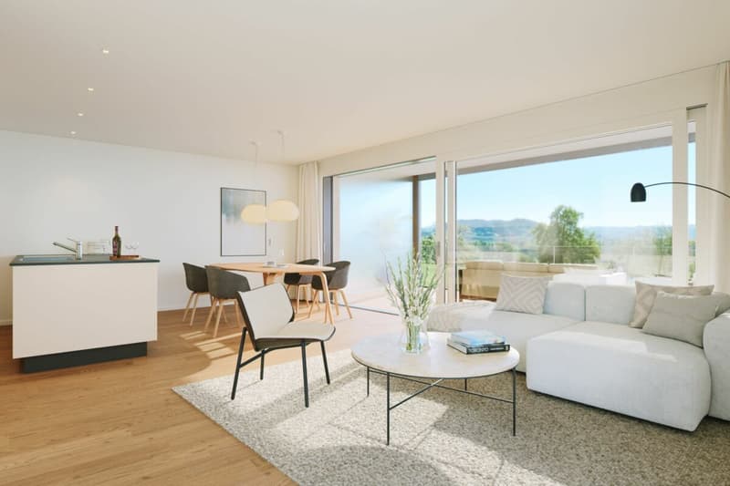 New building: 3.5 room apartment on the 1st floor west (apartment no. 5) (2)