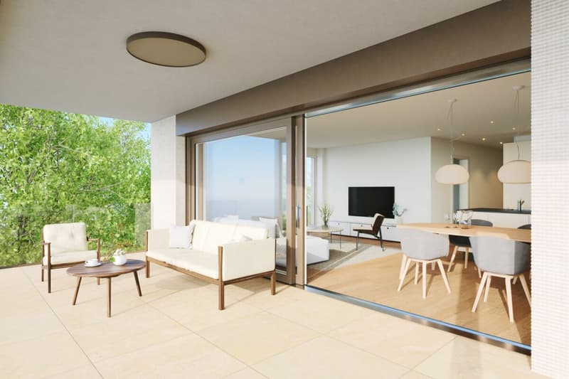 New building: 3.5 room apartment on the 1st floor west (apartment no. 5) (3)