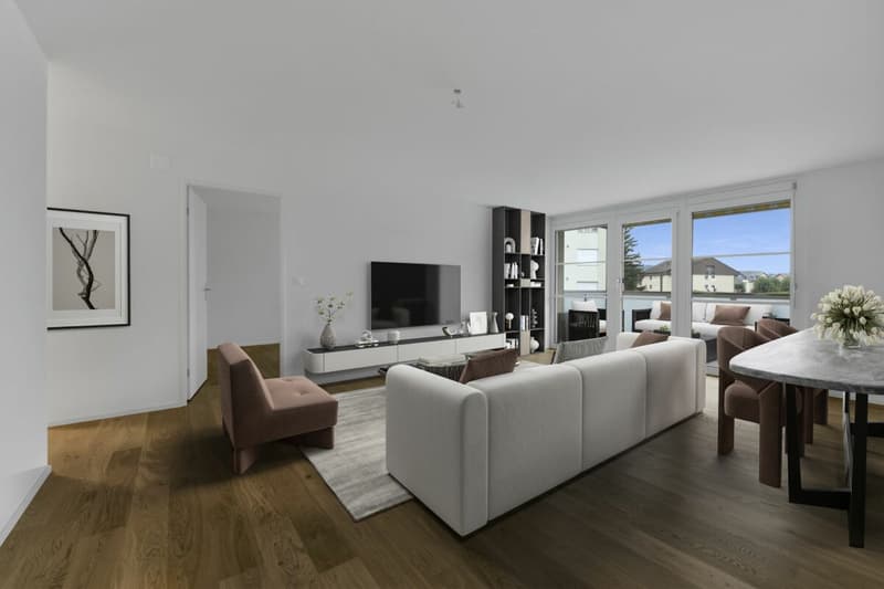 Arrive home - modern, bright and central living in the best location in Gossau (2)