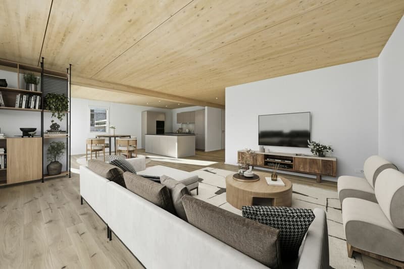 Modernes Doppel-Einfamilienhaus mit viel Platz, hochwertigem Ausbau und Garten in Stein am Rhein (4)