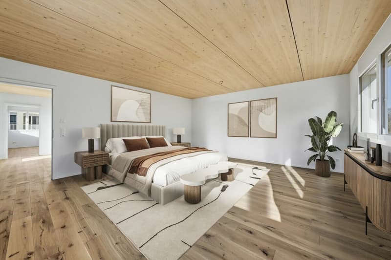 Modernes Doppel-Einfamilienhaus mit viel Platz, hochwertigem Ausbau und Garten in Stein am Rhein (8)