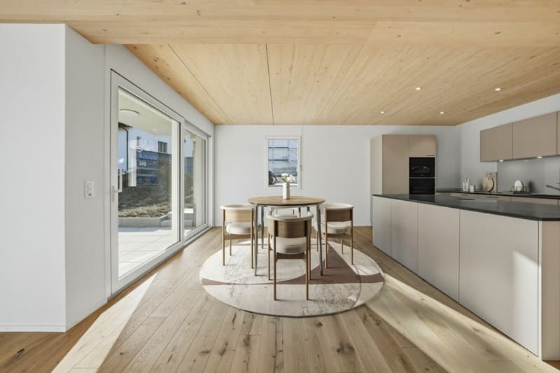 Modernes Doppel-Einfamilienhaus mit viel Platz, hochwertigem Ausbau und Garten in Stein am Rhein (6)