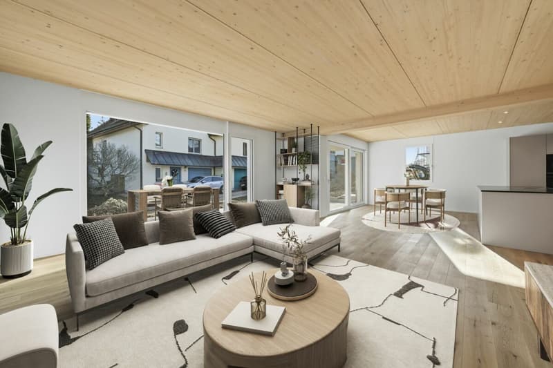 Modernes Doppel-Einfamilienhaus mit viel Platz, hochwertigem Ausbau und Garten in Stein am Rhein (5)