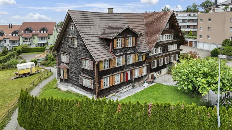MAISON FAMILIALE DUPLEX 6.5 PIÈCES AVEC GRAND JARDIN ET ANNEXE (23)