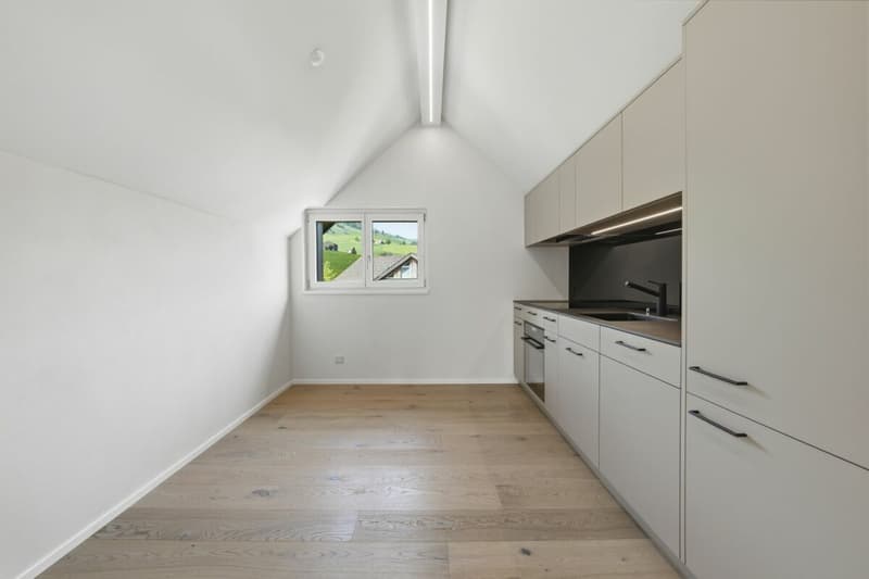 Charming core-renovated attic apartment with balcony and panoramic view in idyllic Urnäsch (3)