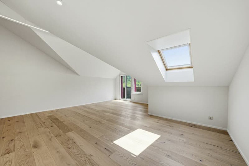 Charming core-renovated attic apartment with balcony and panoramic view in idyllic Urnäsch (12)