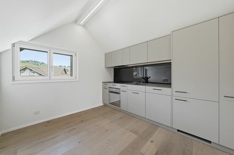 Charming core-renovated attic apartment with balcony and panoramic view in idyllic Urnäsch (7)