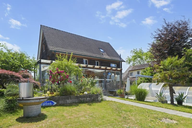 Charm meets comfort - your stylishly renovated home with pool in Bischofszell (1)