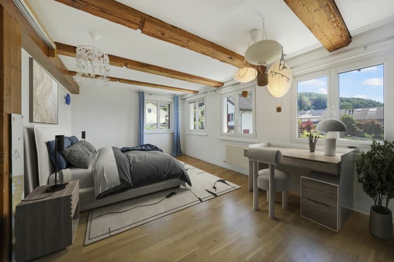 Charm meets comfort - your stylishly renovated home with pool in Bischofszell (6)