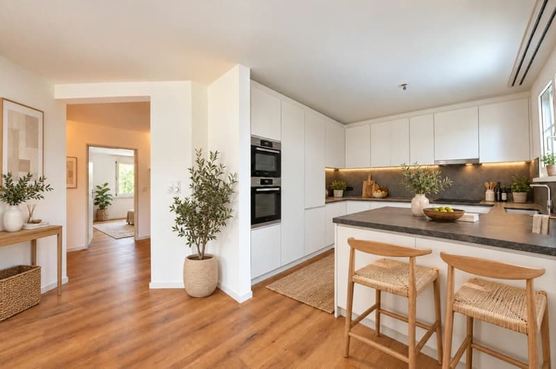 Frisch sanierte 4.5-Zimmer-Wohnung in Mörschwil mit Cheminée, Balkon und zwei Tiefgaragenplätzen (3)