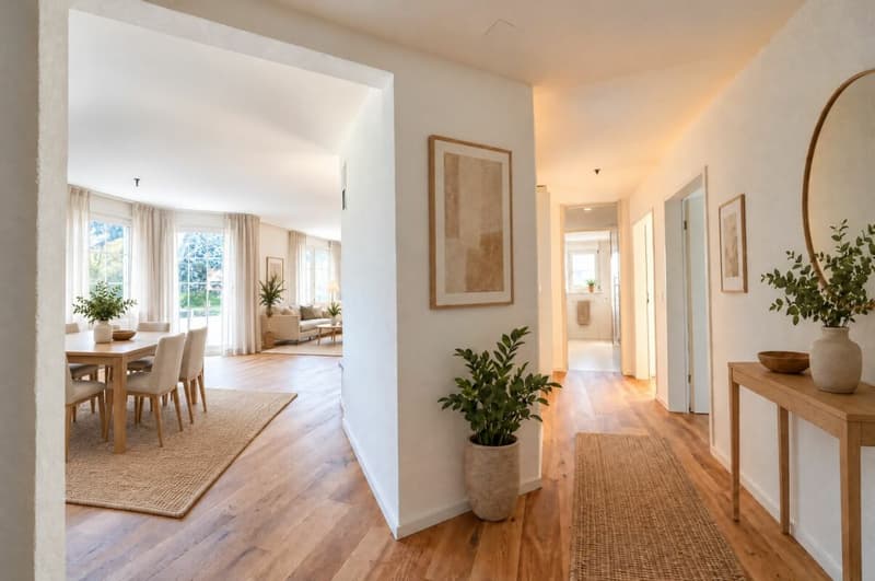 Frisch sanierte 4.5-Zimmer-Wohnung in Mörschwil mit Cheminée, Balkon und zwei Tiefgaragenplätzen (6)