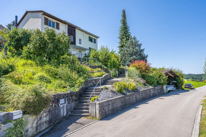 Casa a schiera accogliente con ritiro verde (5)