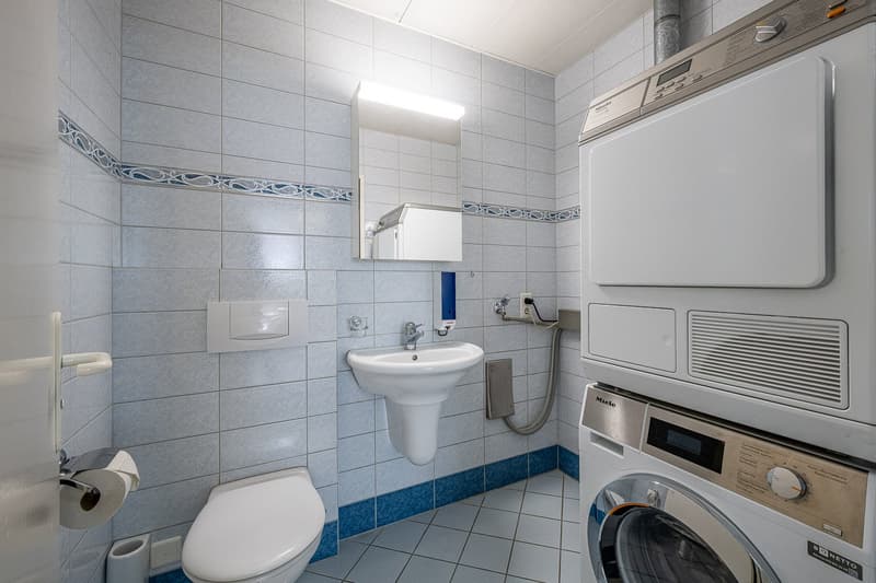WC mit Waschturm