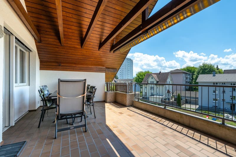 Grosser Balkon