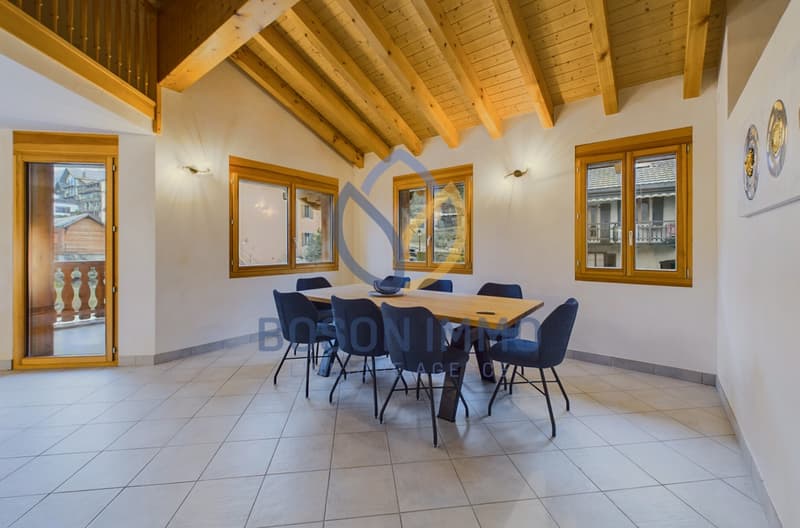 Attico luminoso alle Marécottes con mezzanino e vista sulle Alpi! (3)