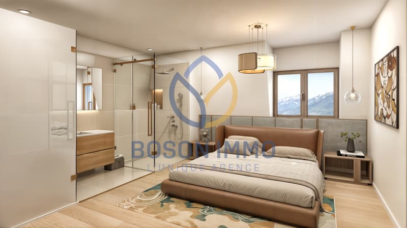 High-end apartments under construction, in the heart of Martigny! (3)