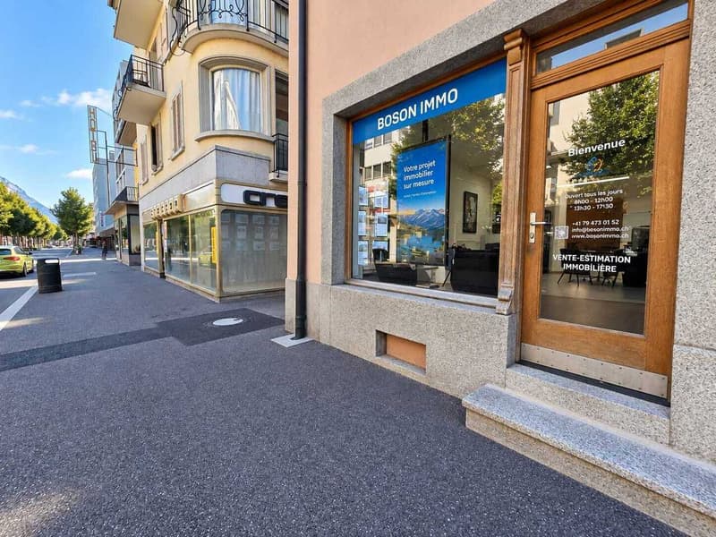Surface commerciale à remettre - Emplacement premium à Martigny (4)