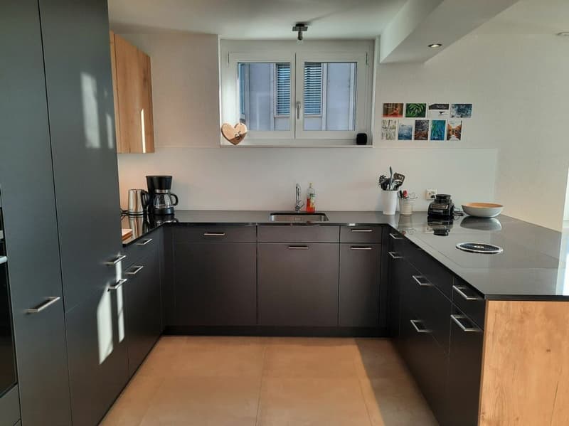 3,5 Zimmer Wohnung mit grosser Terrasse und Sicht auf die Berge! (3)
