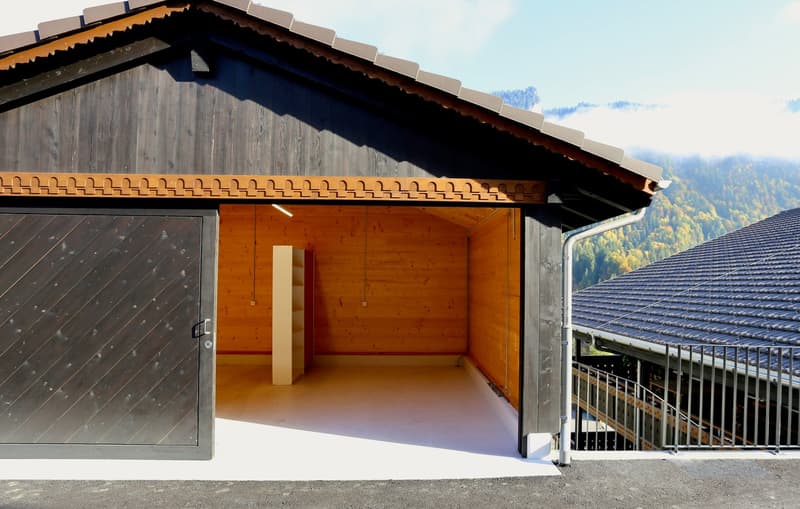 Garage / Carport rechts zur Wohnung zugehörig