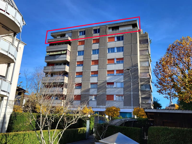 Appartement attique spacieux 5.5 pièces avec vue loin et intimité (3)