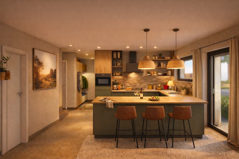 Nouvelle villa individuelle de 6,5 pièces ? beaux volumes et architecture contemporaine (6)