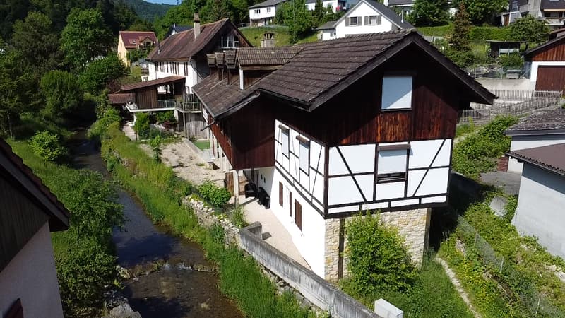 Close to Basel, fully renovated rental property with 6 apartments and 7 parking spaces, no vacancies. (5)