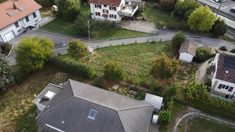 Terrain à bâtir d'env. 500 m² au centre de Courgenay (9)