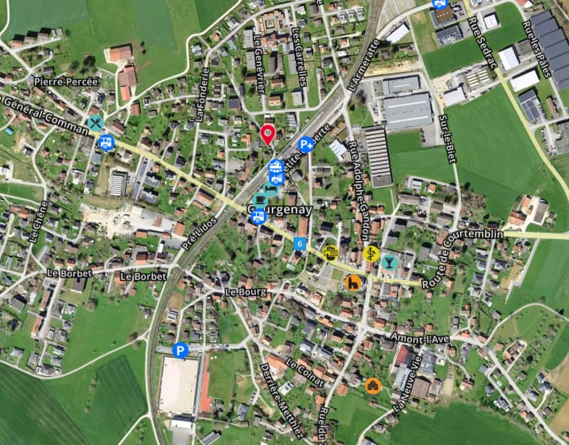 Terrain à bâtir d'env. 500 m² au centre de Courgenay (12)