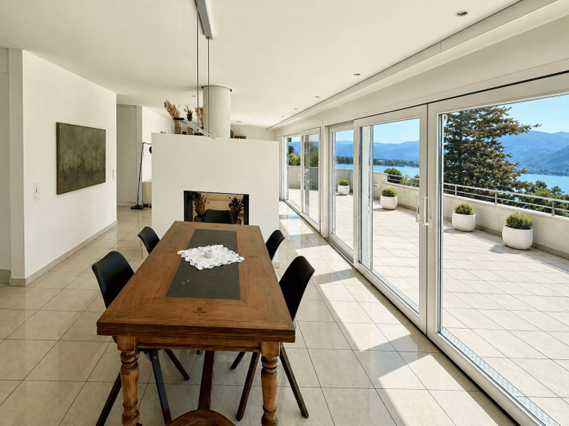 Residenza secondaria - Attico con magnifica vista lago in zona molto tranquilla (3)