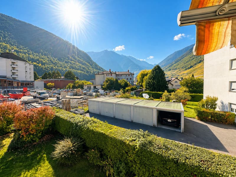 APARTMENT 4.5 ROOMS BRIGHT WITH SOUTH-FACING BALCONY TWO STEPS FROM THE CENTER OF MARTIGNY (2)