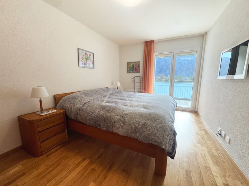 2.5 room apartment in Saillon-Bad - sold furnished with veranda (4)