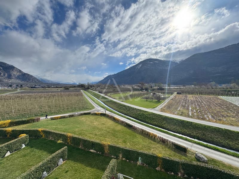2.5 room apartment in Saillon-Bad - sold furnished with veranda (3)