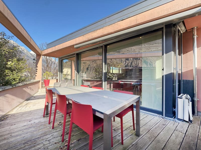 DUPLEX PENTHOUSE IN THE CENTER OF MARTIGNY (8)