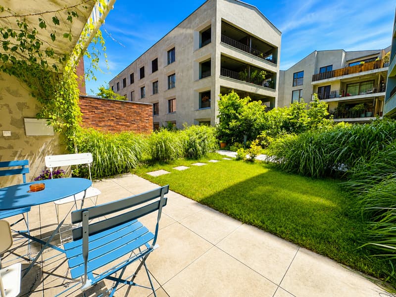 Stadtvilla von Ausnahme im Herzen von Martigny - 3.5 Zimmer mit Garten und ausbaubarem Keller (8)