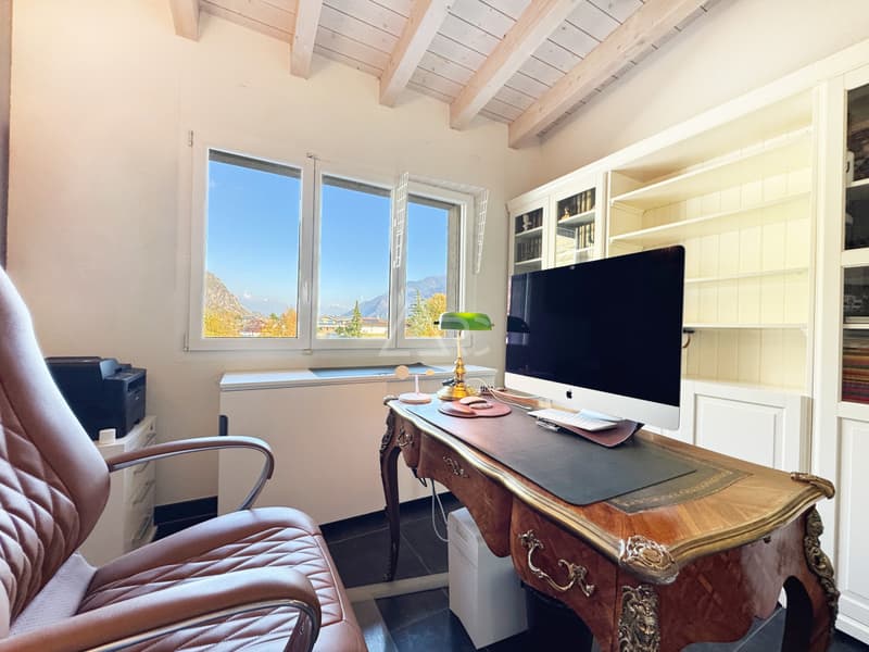 Attic with panoramic view in the heart of Fully (11)