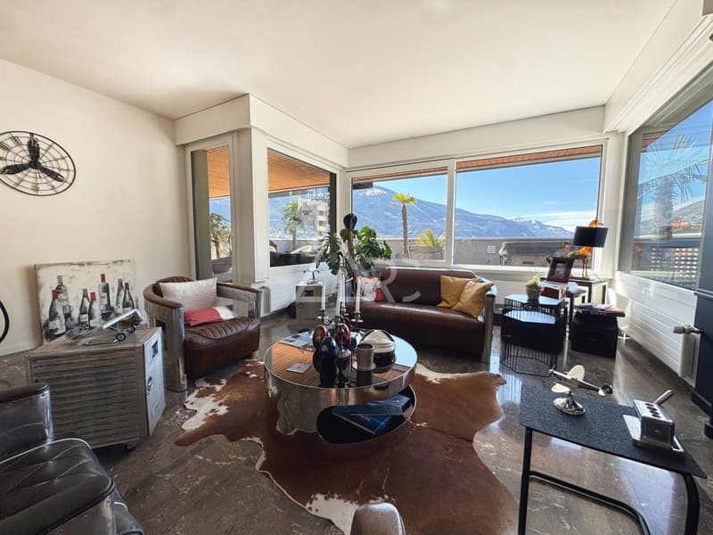 DUPLEX D'EXCEPTION DE 8.5 PIÈCES AVEC ASCENSEUR PRIVATIF ET VUE PANORAMIQUE À SIERRE (5)