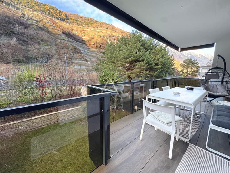 APPARTEMENT D'EXCEPTION 5.5P AVEC STUDIO - QUARTIER PRISÉ DE LA FUSION, MARTIGNY (6)