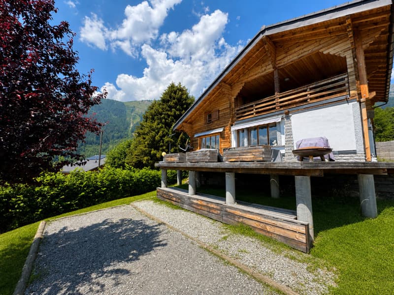 MAGNIFIQUE CHALET RÉNOVÉ - RÉSIDENCE SECONDAIRE & VENTE AUX ÉTRANGERS AUTORISÉES (2)