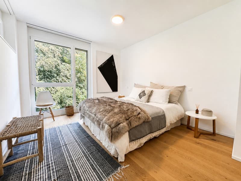 LOCATION AU MOIS - APPARTEMENT MEUBLÉ AVEC VUE PANORAMIQUE SUR LE LAC (6)