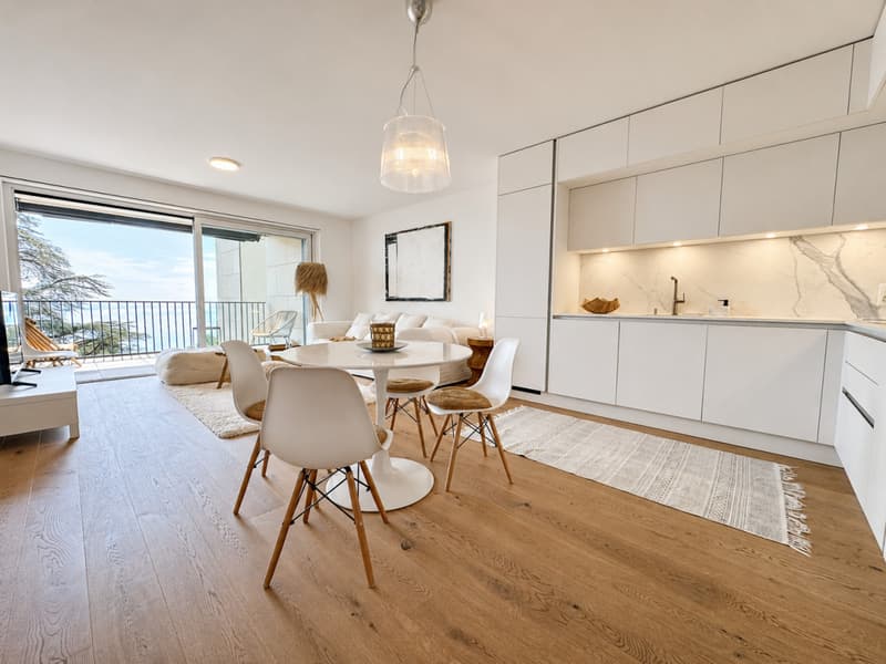 LOCATION AU MOIS - APPARTEMENT MEUBLÉ AVEC VUE PANORAMIQUE SUR LE LAC (3)