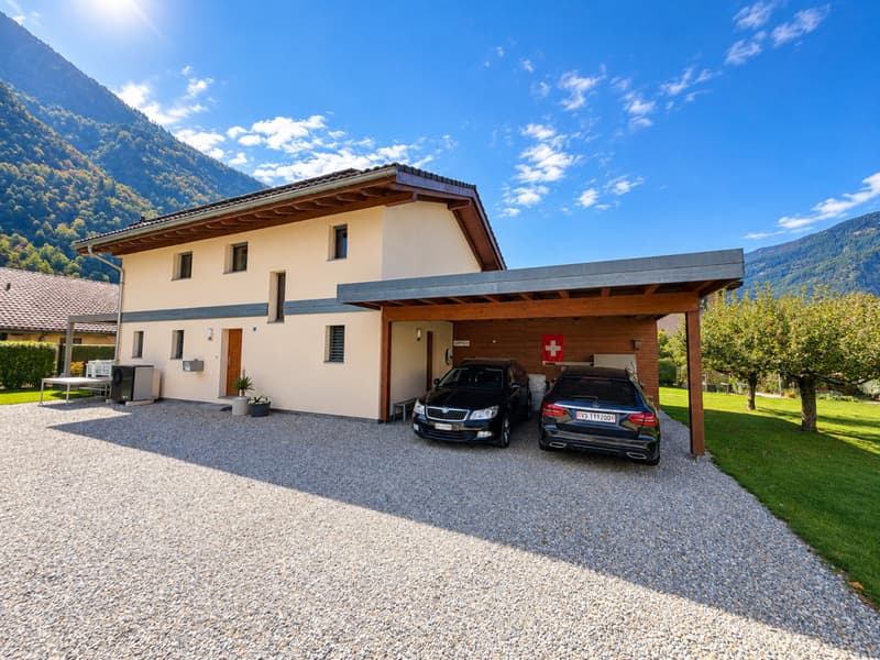 VILLA INDIVIDUELLE PARFAITEMENT ENTRETENUE AVEC GRAND JARDIN (2)