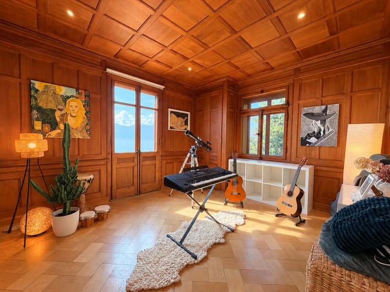 CHALET BERNARDINA - PROPRIÉTÉ HISTORIQUE AVEC VUE PANORAMIQUE SUR LE LÉMAN (8)