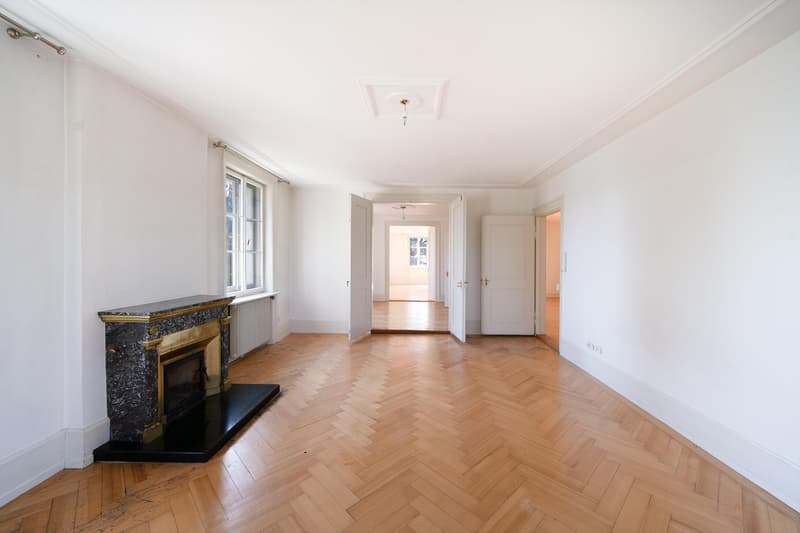 Mehrere Cheminées in der Villa verleihen den Räumen eine besondere Atmosphäre.