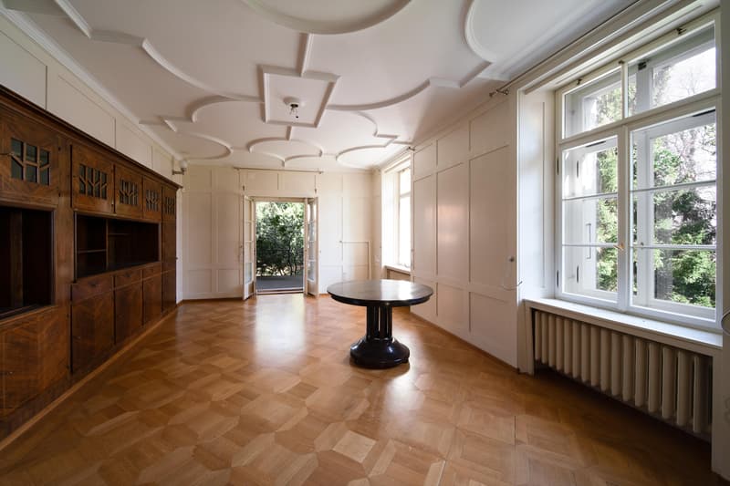 Von jedem Zimmer aus geniesst man den Blick ins Grüne oder auf den Zürichsee.